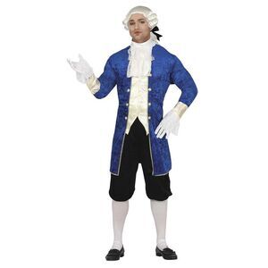 Fiestas Guirca Mens Marquise Costume Set / Blue